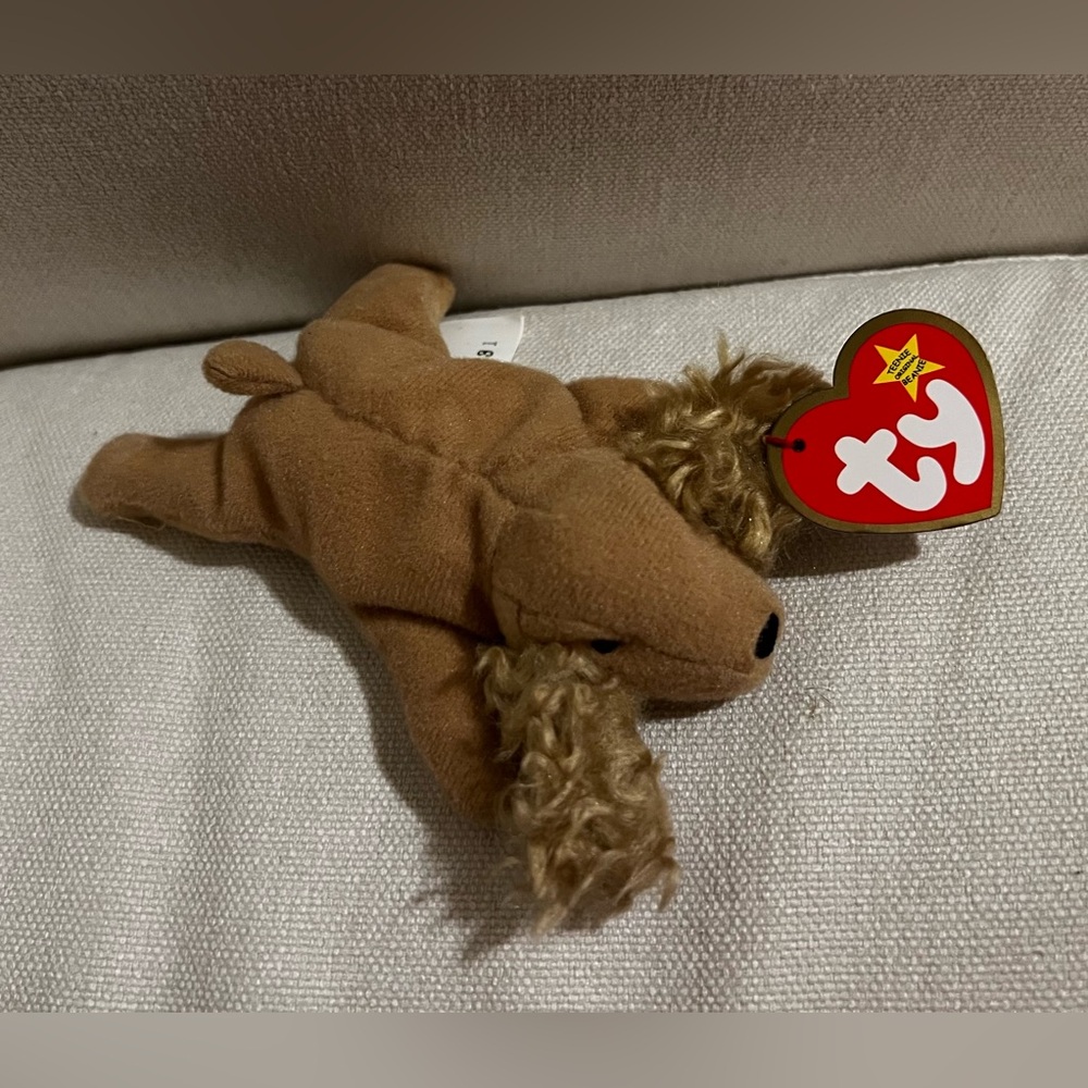 McDonald’s Ty Teeny Beanie Retired Spunky the Cocker Spaniel 1993 RARE Vintage